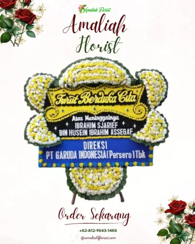 Papan Bunga Duka di Beduyut