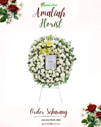 Krans Bunga Duka Cita di Beduyut